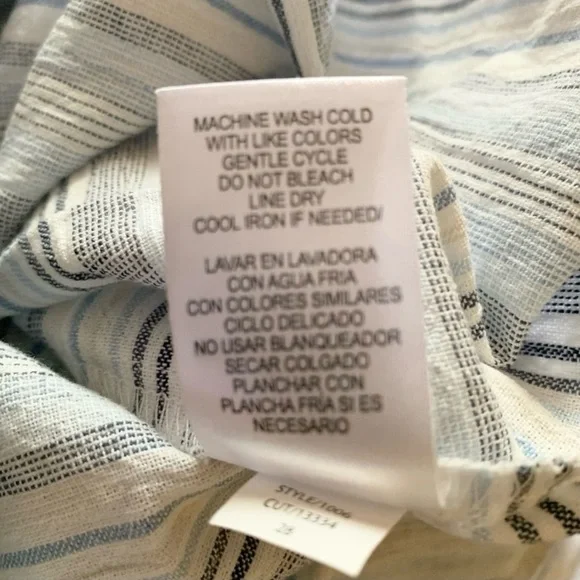 52seven Stripe Sleeveless Dress Size Small - Picture 12 of 14